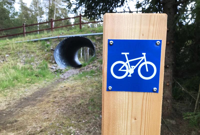 Mountainbikeled i Storvreta